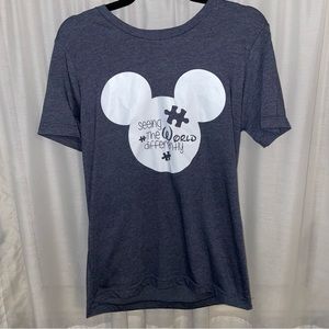 Bella Canvas - Autism Disney Shirt